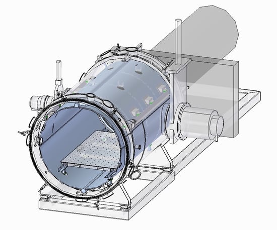 Thermal plate - Thermal Vacuum Chamber ACS