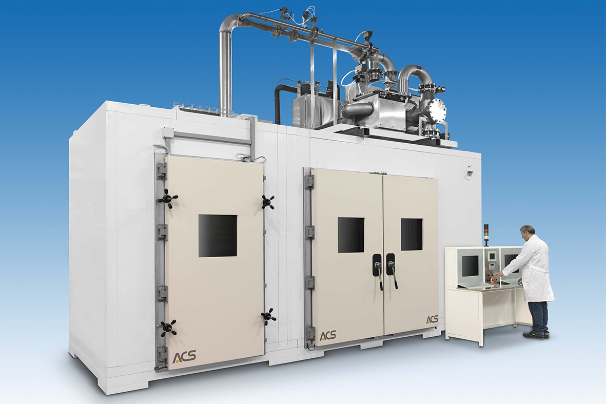 
The ACS calorimeter can be customised for all test requirements